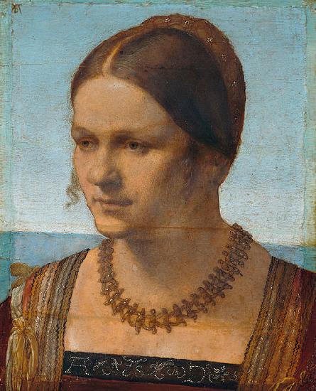 Albrecht Durer Bildnis einer jungen Venezianerin oil painting image